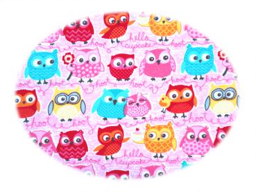 Jersey pink tree party owls